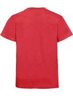Russell Athletic 180B Dětské tričko z těžké bavlny "Authentic" 10.180B bright red