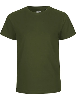 Neutral O 30001 Dětské tričko z bio bavlny 77.3001 military Neutral O 30001 Dětské tričko z bio bavlny 77.3001 military