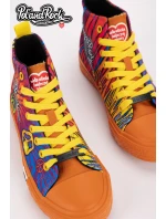 Tenisky Pol'and'Rock Festival X Big Star SS174502 Oranžové Tenisky Pol'and'Rock Festival X Big Star SS174502 Oranžové
