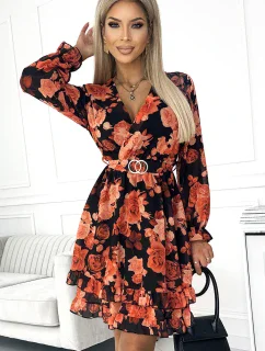 Dámské šaty 413-1 ROSETTA - NUMOCO