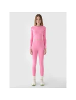 Dámské hladké tričko s dlouhým rukávem 4F 4FRAW24TLONF503-54S