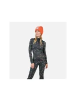 Rossignol W Booster 1/2 Zip Top Tričko černá