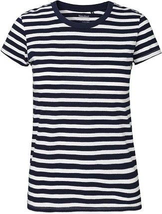 Neutral O 81001 Dámské tričko z bio bavlny 77.8101 white/navy stripe Neutral O 81001 Dámské tričko z bio bavlny 77.8101 white/navy stripe