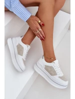 Dámské Tenisky Se Vzorem Bílé Fenarra