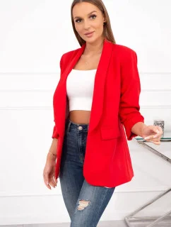 Elegantní dámské sako Lapels červené - Koucla