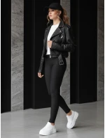 Dámské legíny černé FashionStreet UY2730