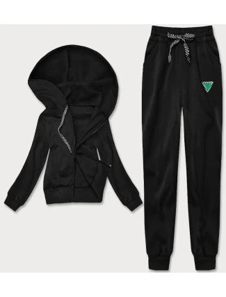 Černý dámský sportovní komplet (YP-1137)