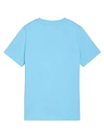 Puma ESS Small No.1 Logo Centered Tee blue 692975 45 dětské tričko