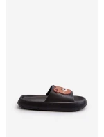 Dětské Lehké Žabky S Medvídkem Černé Lindeheta