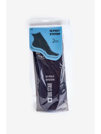 Vložky Do Obuví BIG STAR Memory Foam System 2 Páry Černé Vložky Do Obuví BIG STAR Memory Foam System 2 Páry Černé