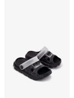 Dětské pěnové pantofle Big Star – černé