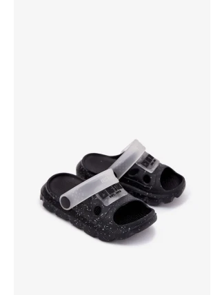 Dětské pěnové pantofle Big Star – černé