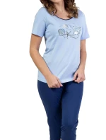 Dámské pyžamo 688 blue - REGINA
