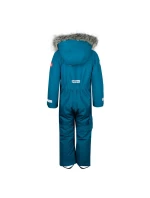 Sněhová kombinéza pro holky/chlapce Trollkids Kids Kirkenes Snowsuit nepromokavá modrá (387-174)