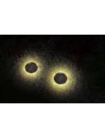 SOLÁRNÍ DISKOVÉ LAMPY PRO MONTÁŽ NA ZEM NEBO NA ZEĎ 2KS