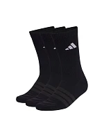Ponožky adidas Cushioned Sportswear Crew 3P černé KC9626