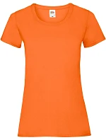 Fruit of the Loom Lady-Fit Valueweight T Dámské tričko 16.1372 orange