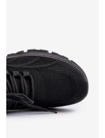 Pánské tenisky HI-POLY SYSTEM Big Star NN174467 Černé