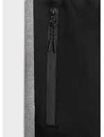 Černé pánské sportovní kraťasy (8K281-3)