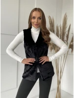 Dámská vesta YP KZ LP 018.11P Černá - FPrice Dámská vesta YP KZ LP 018.11P Černá - FPrice