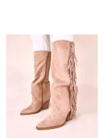 Kozačky na podpatku  model 221045 Solea