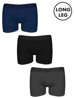 Pánské boxerky John Frank JF3BMODLONG01 3PACK 