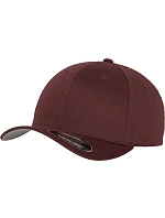 Flexfit 6277 6 Panelová kšiltovka Flexfit Wooly Combed 55.6277 maroon