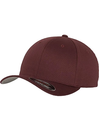 Flexfit 6277 6 Panelová kšiltovka Flexfit Wooly Combed 55.6277 maroon