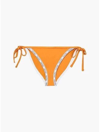 Spodní díl plavek KW01711 ZEG oranžové - Calvin Klein Spodní díl plavek KW01711 ZEG oranžové - Calvin Klein