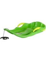 PLASTOVÁ POUZDRA SE ZÁVODNÍMI BRZDAMI V ZELENÉ BARVĚ