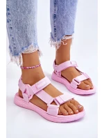 Dámské sandály Big Star LL274A100 Růžové