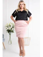 Dámská sukně P321 růžová - Karko