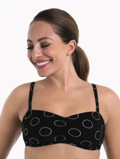 Style Santa Anna Top Care-bikini-horní díl 6529-1 black - Anita Care