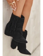 Dámské Kotníkové Boty S Frézkami A Zlatými Přezkami Evelisse Dámské Kotníkové Boty S Frézkami A Zlatými Přezkami Evelisse