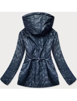 Tmavě modrá dámská bunda  (BR0121) tmavě modrá- Goodlooking