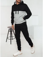 Pánská mikina s kapucí černá FashionStreet BX5836