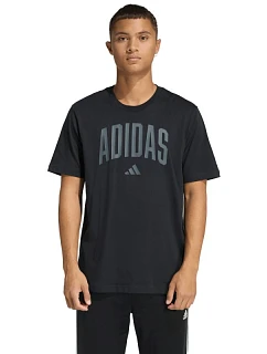 Pánské tričko adidas Collegiate Lineage T-shirt black KH4592 pánské
