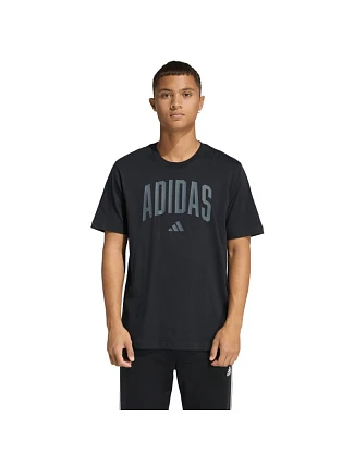 Pánské tričko adidas Collegiate Lineage T-shirt black KH4592 pánské