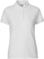 Neutral O 22980 Dámské piqué polo z bio bavlny 77.2280 white