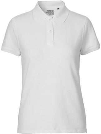Neutral O 22980 Dámské piqué polo z bio bavlny 77.2280 white