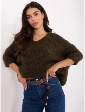 Svetr IT SW 7703.70 khaki