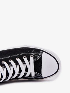 Pánské plátěné tenisky Big Star HI-POLY SYSTEM – černé