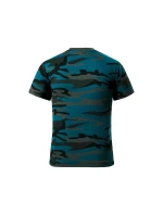 Camouflage tričko dětské camouflage petrol Camouflage tričko dětské camouflage petrol