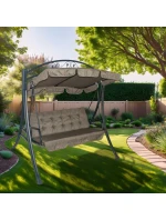 3MÍSTNÁ ZAHRADNÍ HOUPAČKA BLANCA SASKA GARDEN