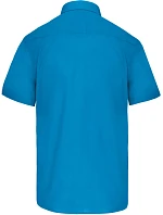 Kariban K 551 Popelínová košile "Ace" s krátkým rukávem 20.K551 bright turquoise Kariban K 551 Popelínová košile "Ace" s krátkým rukávem 20.K551 bright turquoise