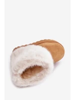 Dětské Sněhule S Kožíškem Camel Crisie