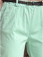 Dámské kalhoty chinos s páskem RELCIX mint FashionStreet UY2581