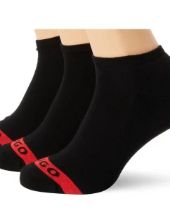 HUGO 3P LC dlouhé ponožky černé (50514916-001)