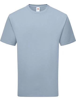 Fruit of the Loom Pure Cotton T Tričko z těžké bio bavlny 16.1362 mineral blue Fruit of the Loom Pure Cotton T Tričko z těžké bio bavlny 16.1362 mineral blue