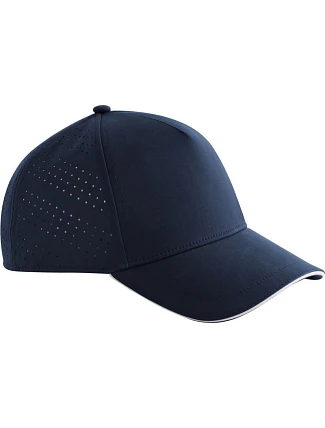 Beechfield B 155R 5 Panelová sandwich kšiltovka "Accelerate" 53.155R navy/white